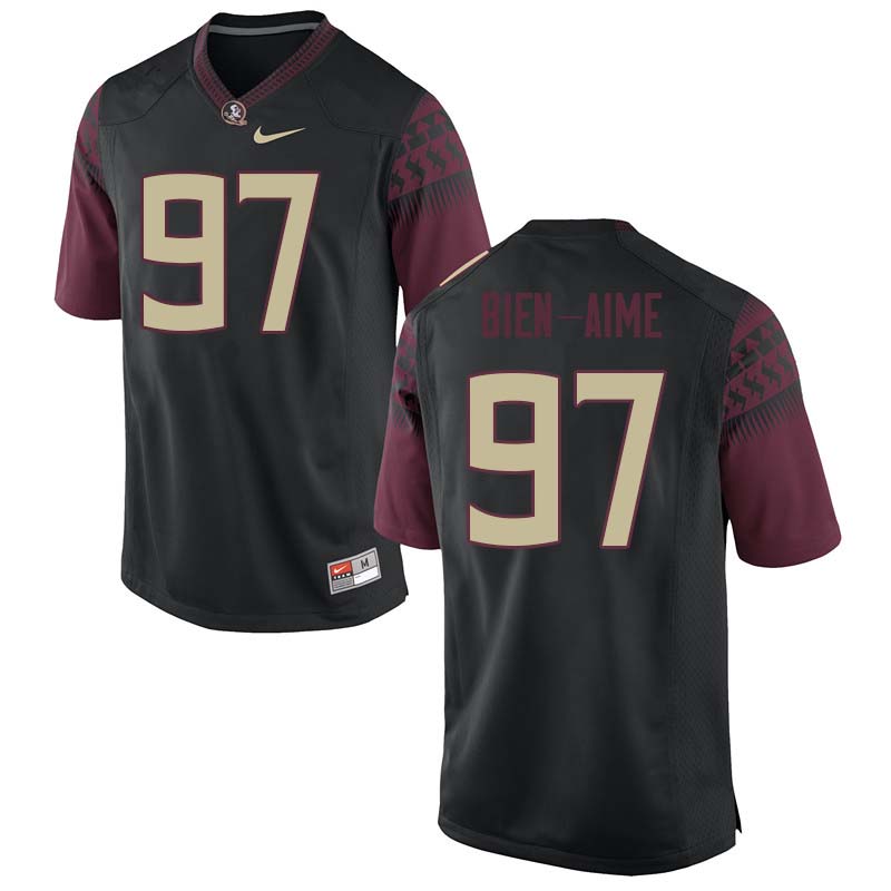 Men #97 Andy Bien-Aime Florida State Seminoles College Football Jerseys Sale-Black